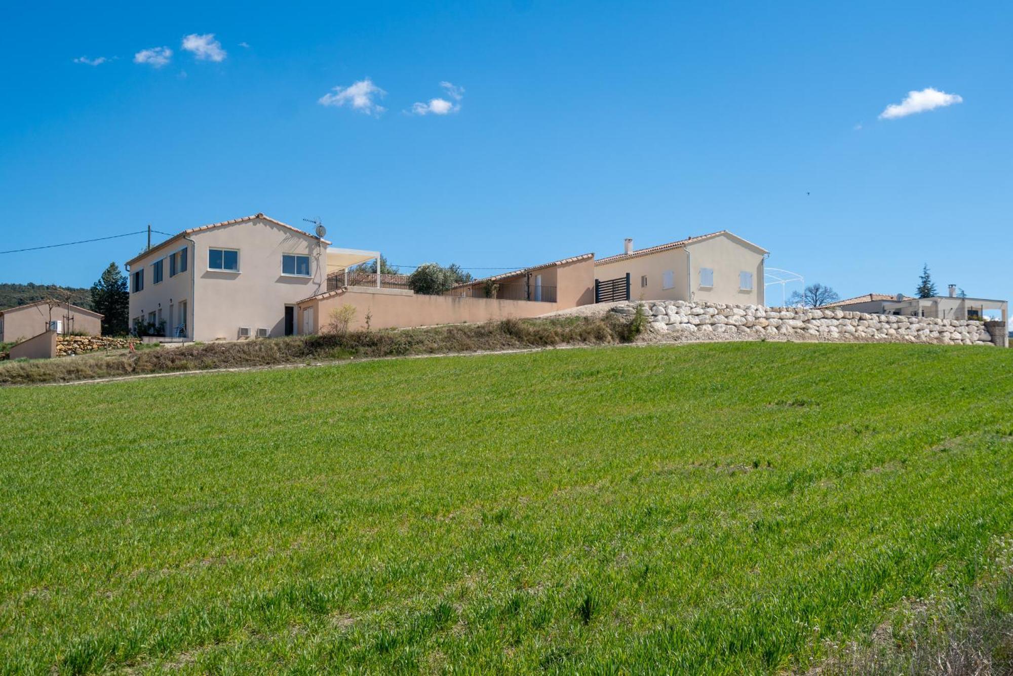 Les Terrasses De Cascavelle Villa Blauvac Dış mekan fotoğraf