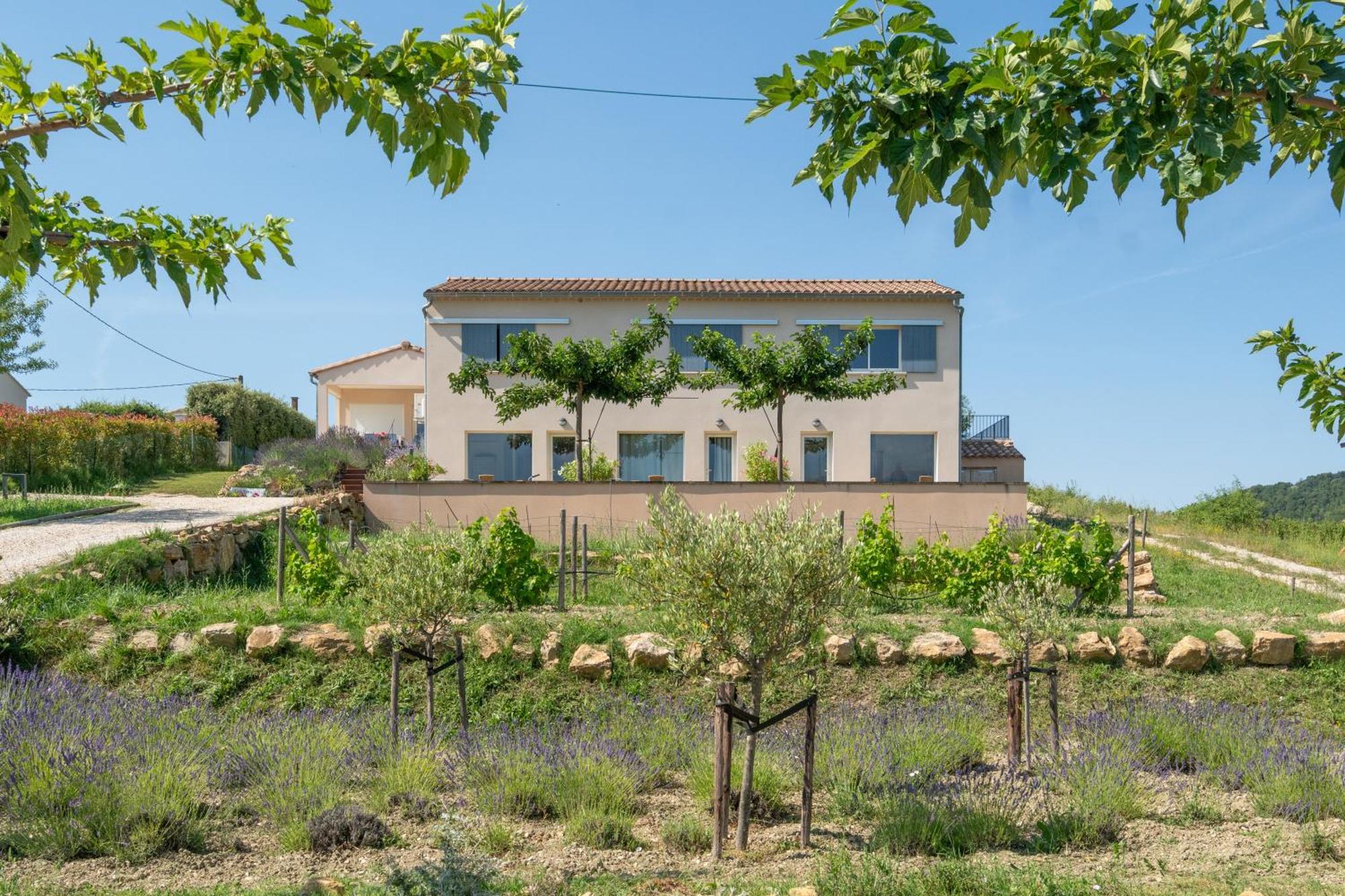 Les Terrasses De Cascavelle Villa Blauvac Dış mekan fotoğraf