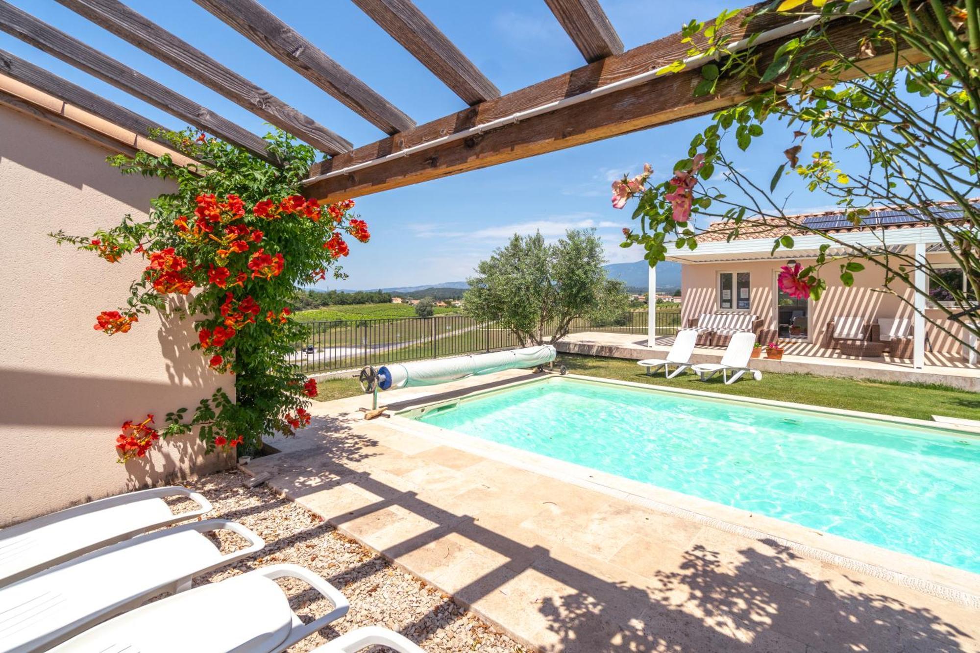 Les Terrasses De Cascavelle Villa Blauvac Dış mekan fotoğraf